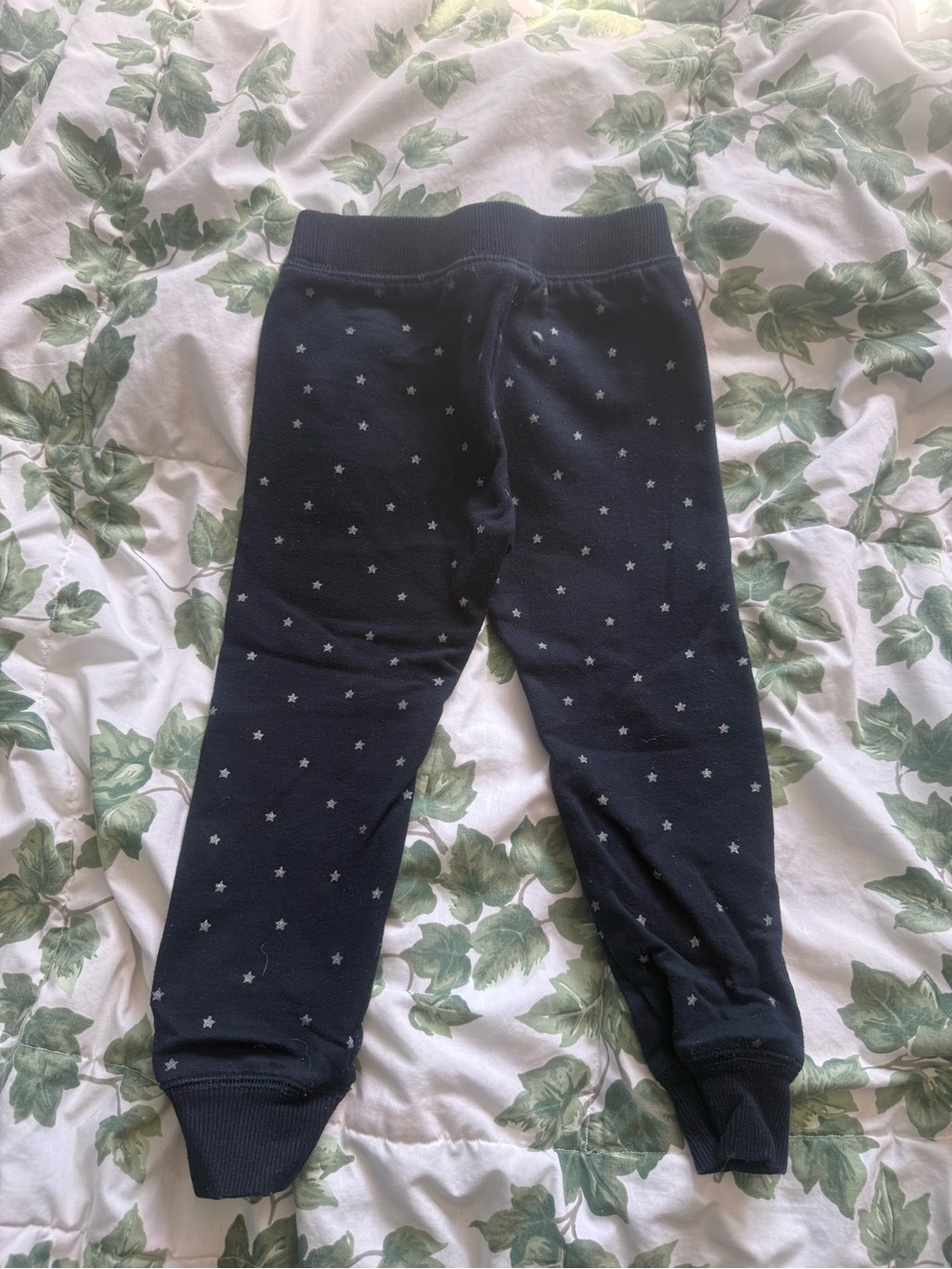 Joe Fresh Navy Star-Print Joggers